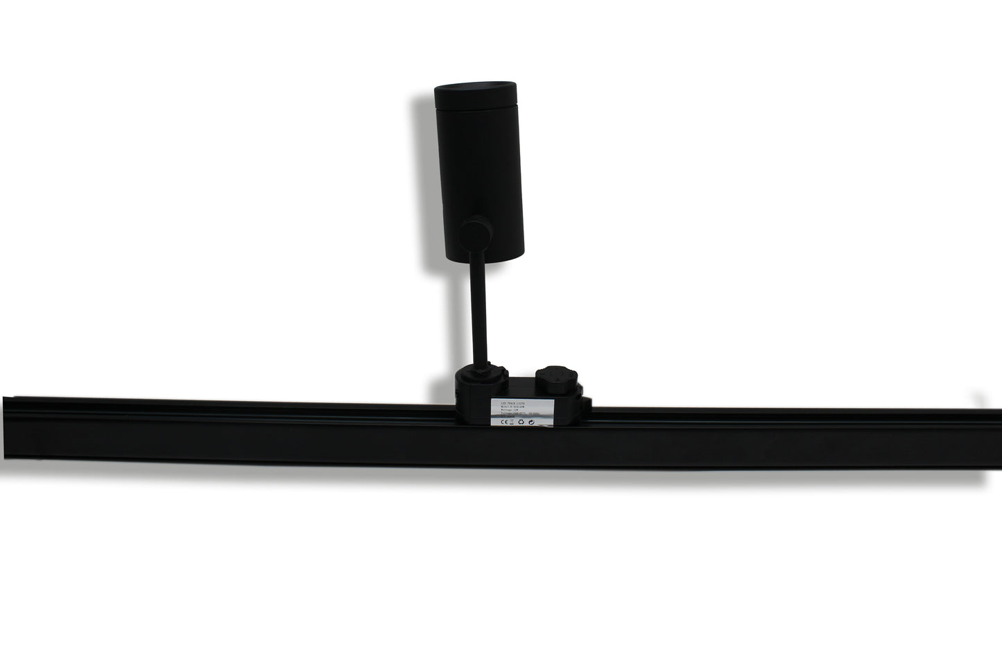 Tecbright LED-Zylinder-Spot für 3-Phasen-Stromschiene – 12W, Neutralweiß