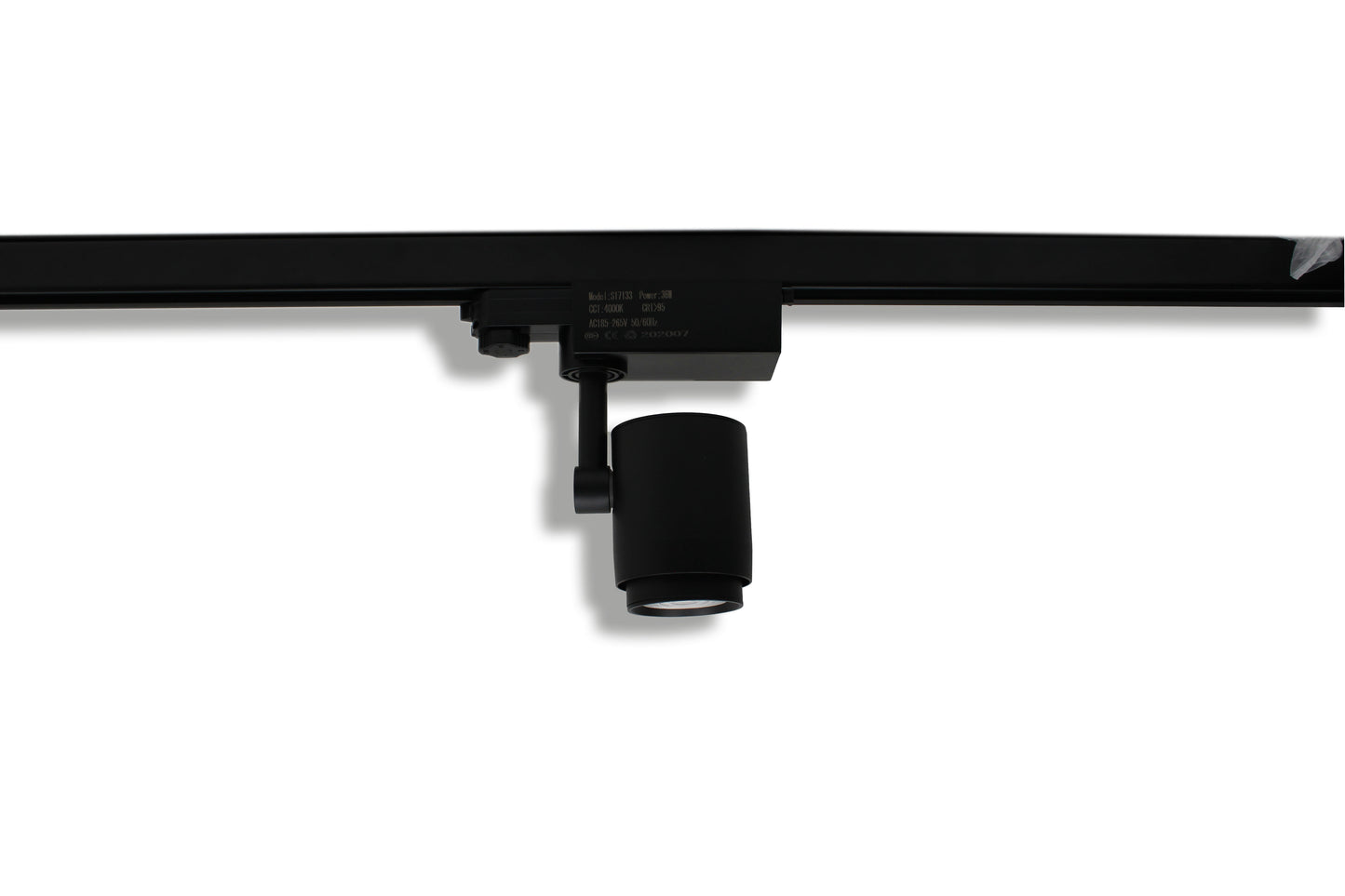 Tecbright LED-Strahler für 3-Phasen-Stromschiene – 36 W, Zoom-Linse