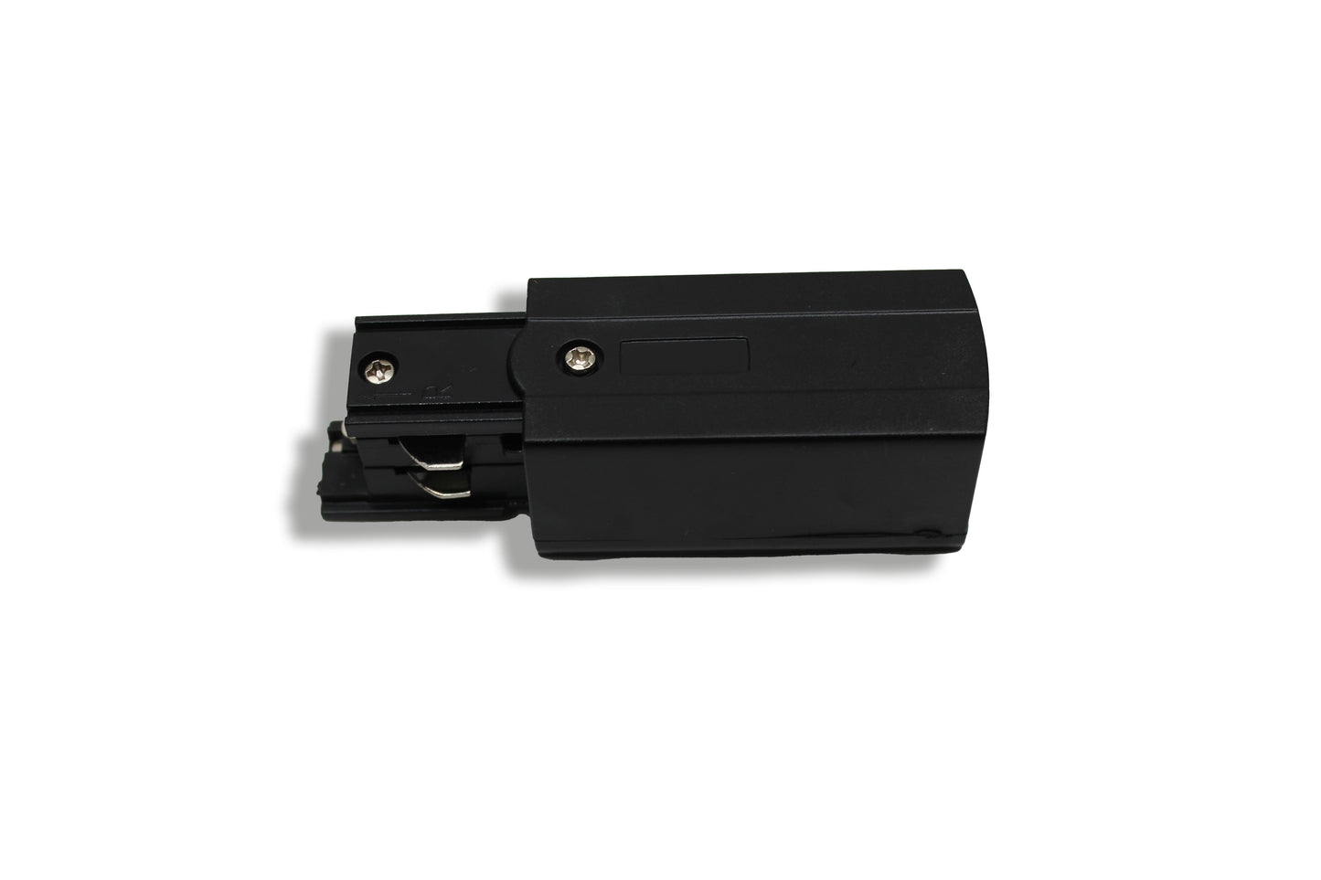 Tecbright Endeinspeiser für 3-Phasen-Stromschienen – schwarz