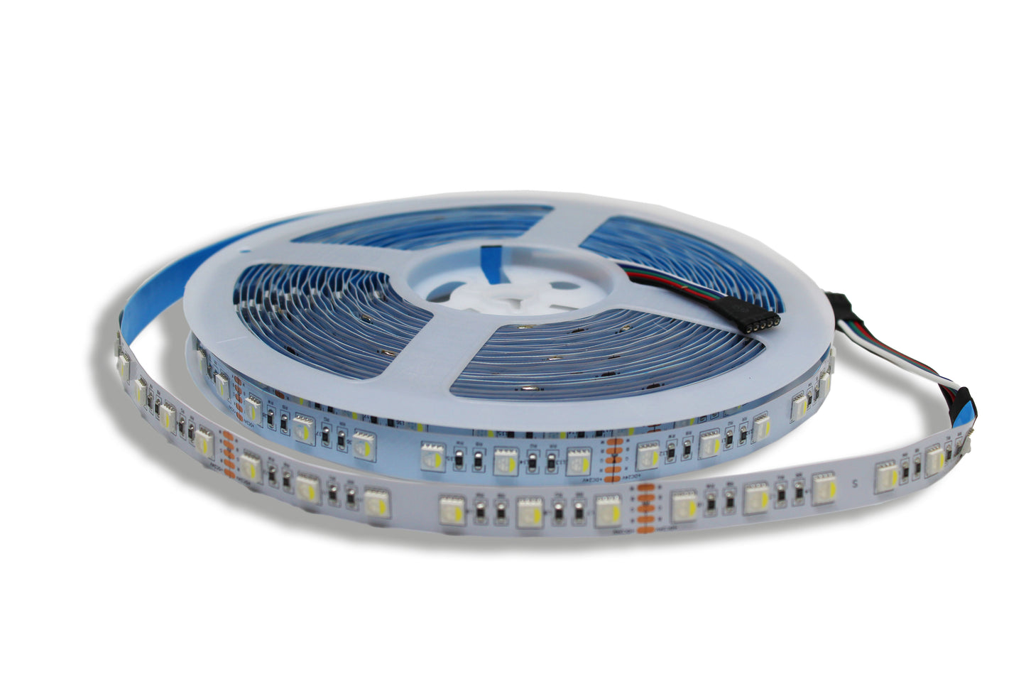 Tecbright LED-Streifen 24V, 12 mm, 60 LED/m, 17 W/m –  RGBW / RGBWW, 10m Rolle