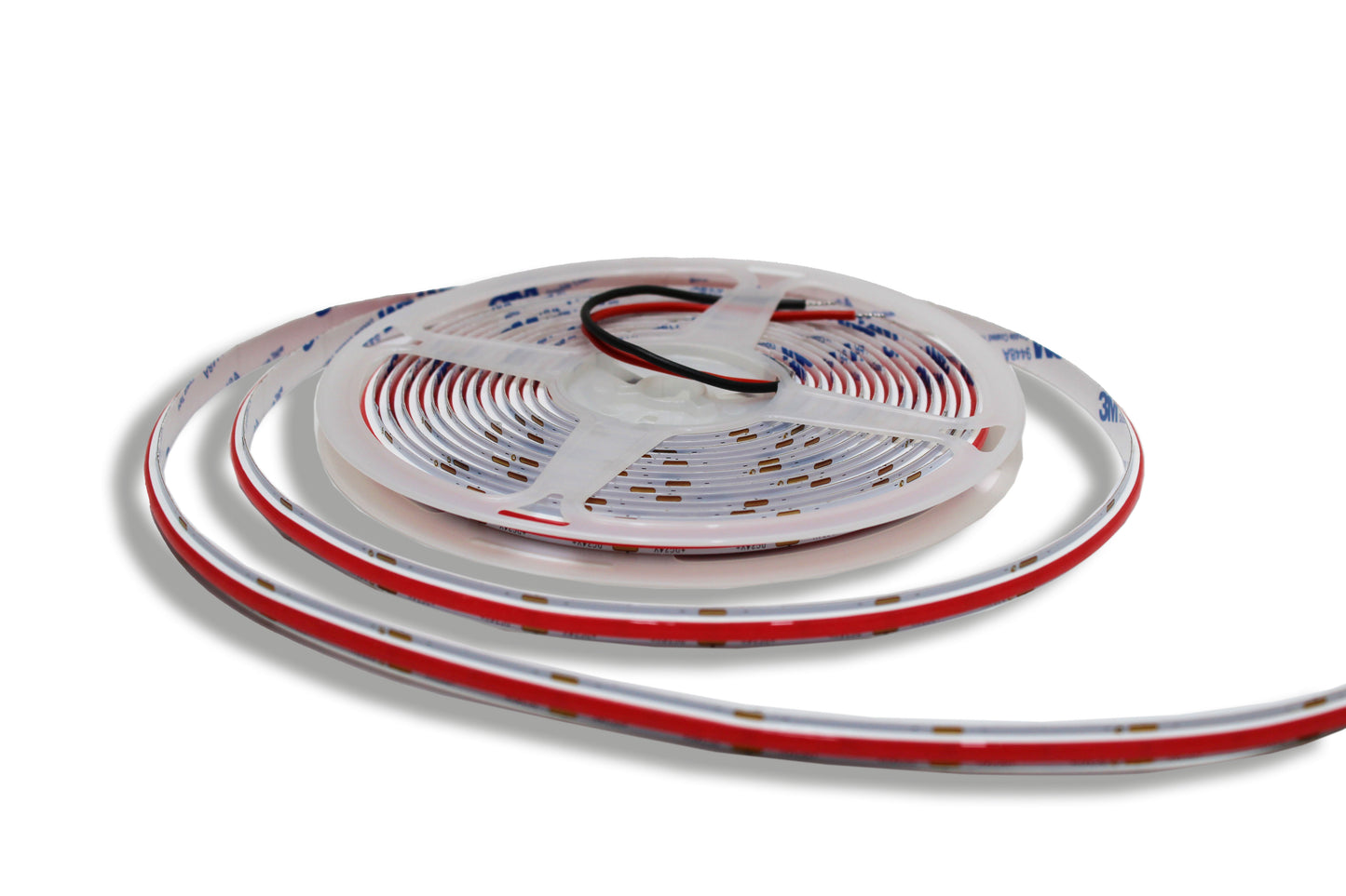Tecbright Neon COB LED-Streifen 24V, 8 mm, 256 LED/m, 10 W/m, 5 m Rolle – verschiedene Farben