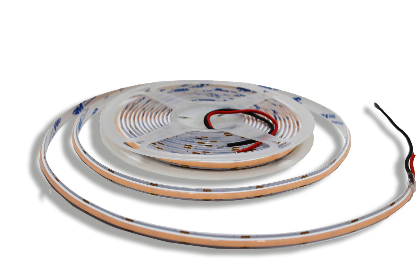 Tecbright Neon COB LED-Streifen 24V, 8 mm, 256 LED/m, 10 W/m, 5 m Rolle – verschiedene Farben