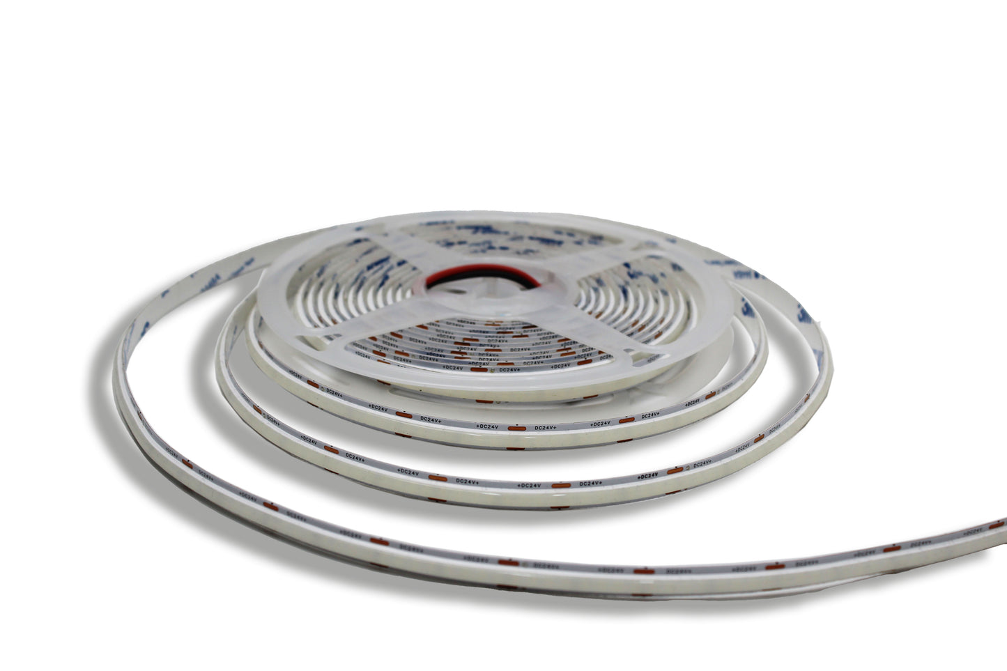 Tecbright Neon COB LED-Streifen 24V, 8 mm, 256 LED/m, 10 W/m, 5 m Rolle – verschiedene Farben