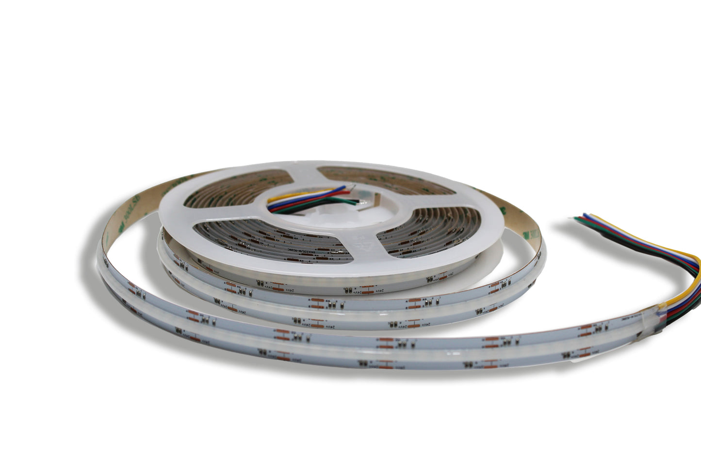 Tecbright LED-Streifen COB RGB 24V, 12 mm, 840 LED/m, 21 W/m, 5 m Rolle