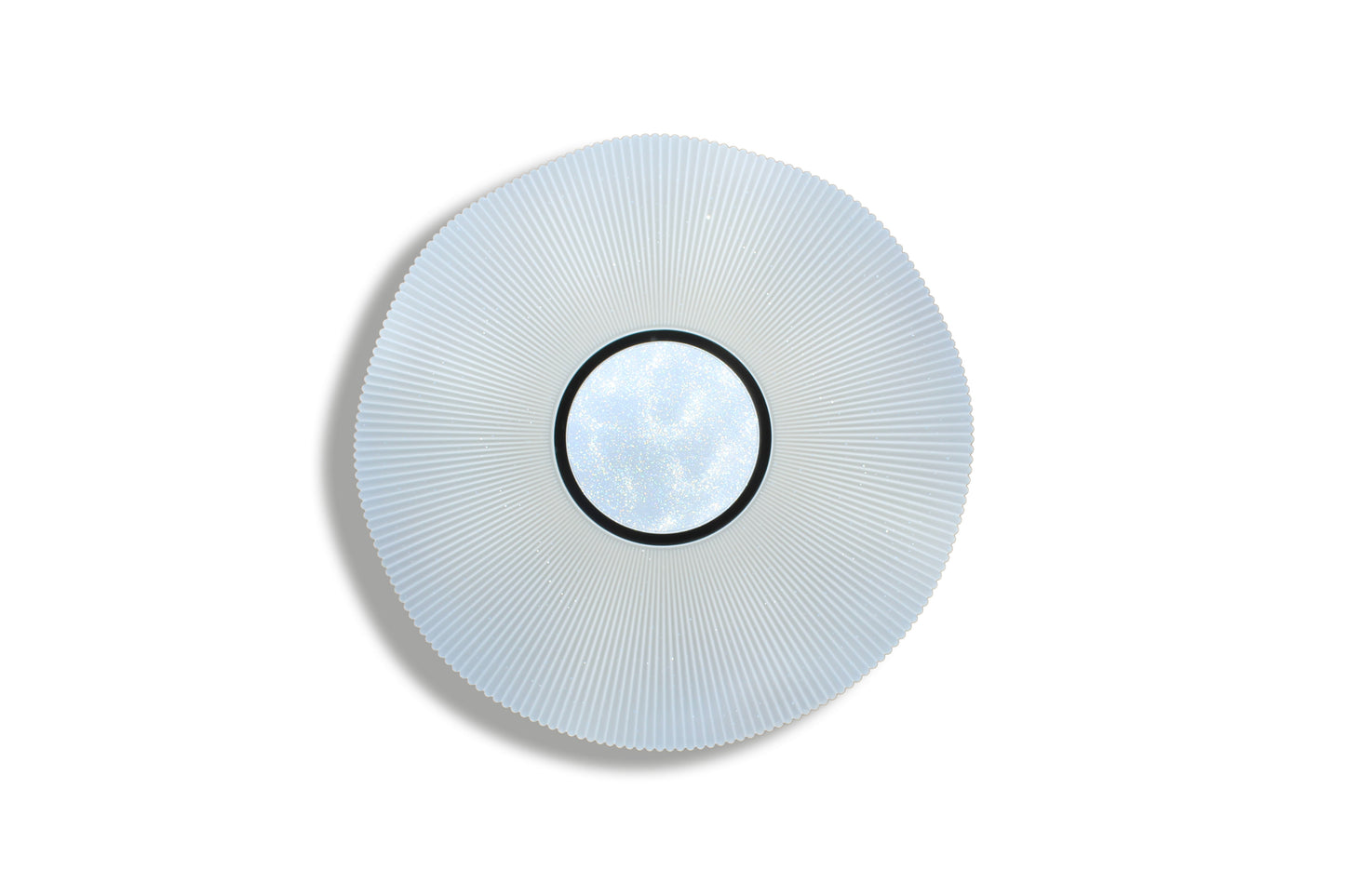 Tecbright Solaris 2965 – LED-Deckenleuchte Ø 50 cm mit 3 Lichtfarben Weiss