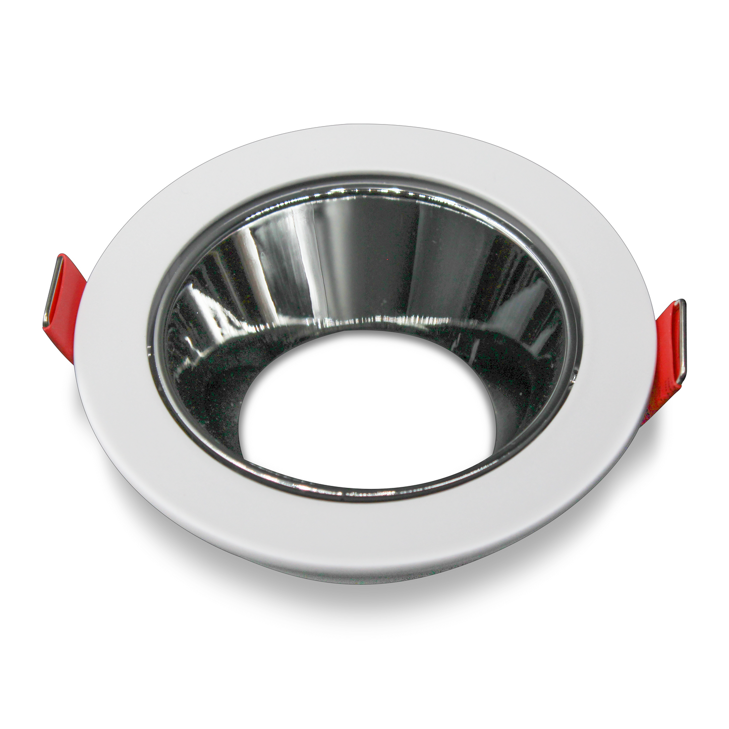 Tecbright GU10 Rahmen D501 - Weiß/Chrom