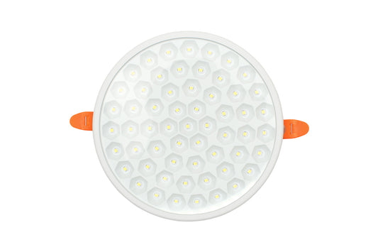 Tecbright Einbaustrahler  Star Edition - 24W - ø40-135mm - Kaltweiss 6500K - Rund - Weiss