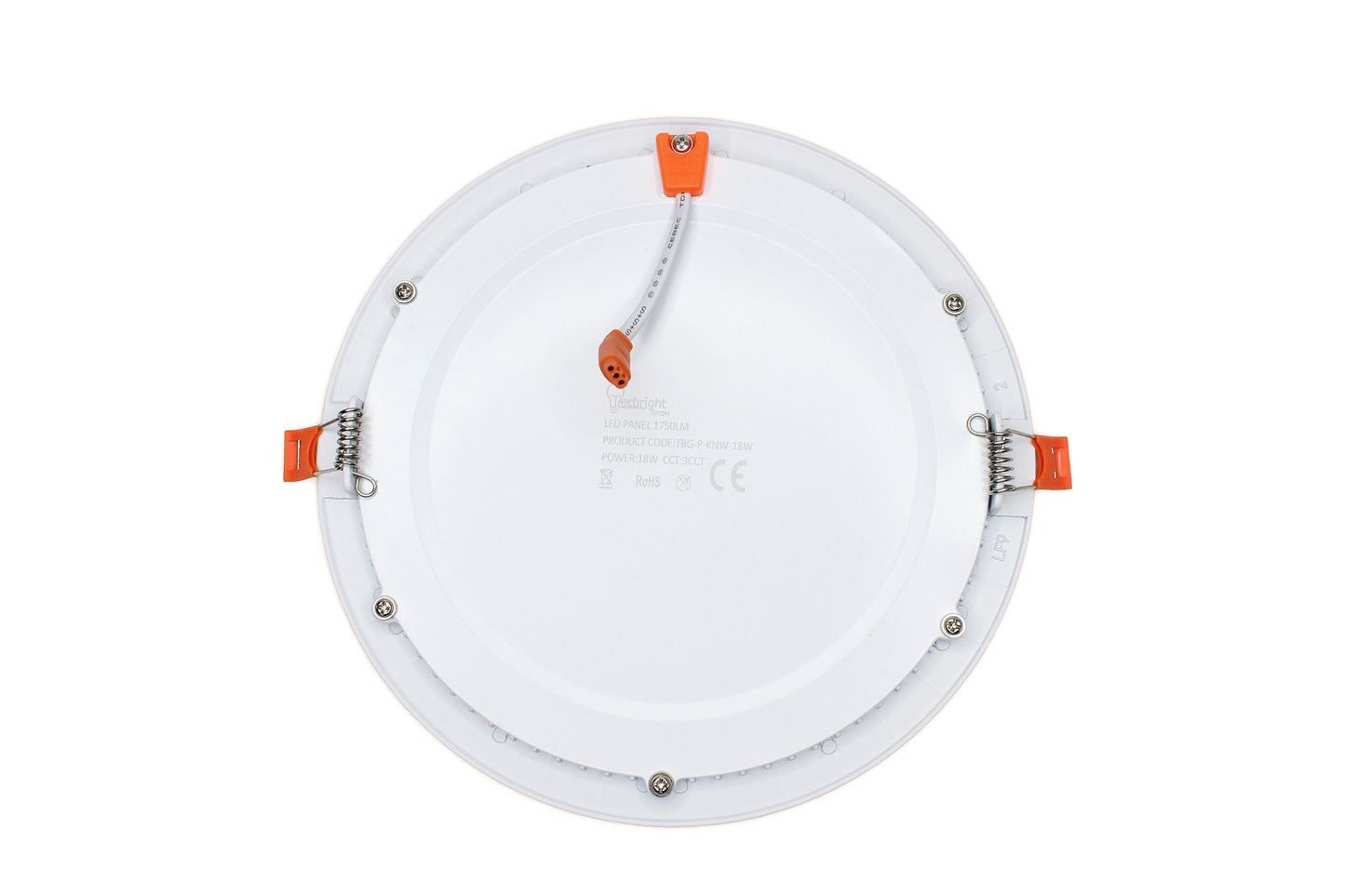 Tecbright LED Einbaustrahler - 18W - ø195mm