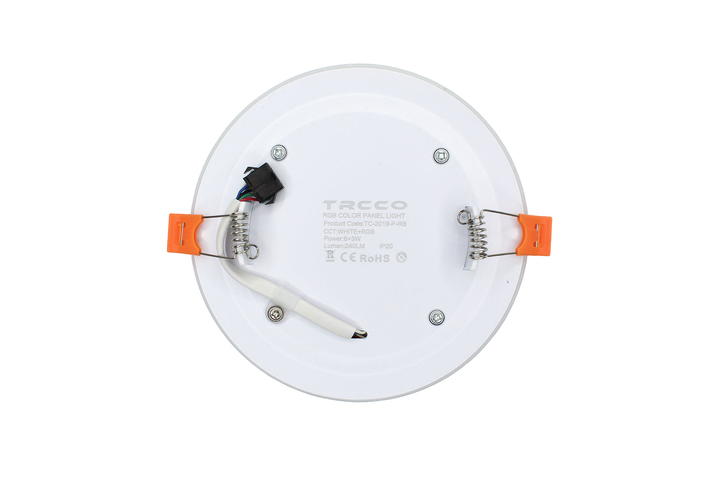 Tecbright LED-Einbaustrahler – RGB AmbiGlow |6+3W Kaltweiss + RGB