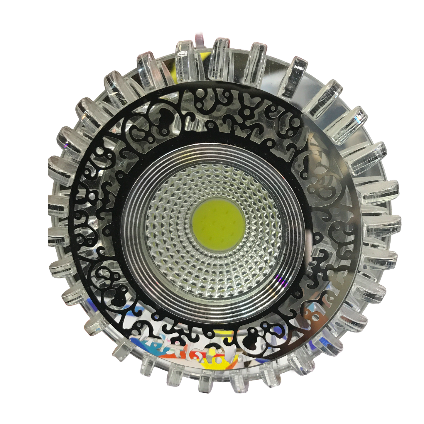Tecbright #6 LED Einbaustrahler – Kristalloptik Dual-Light