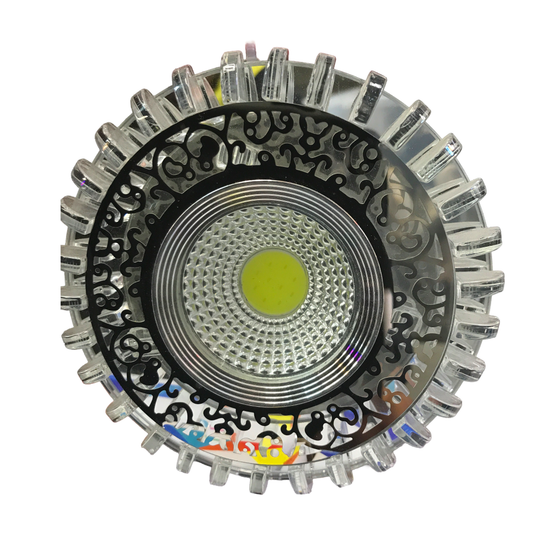 Tecbright #6 LED Einbaustrahler – Kristalloptik Dual-Light