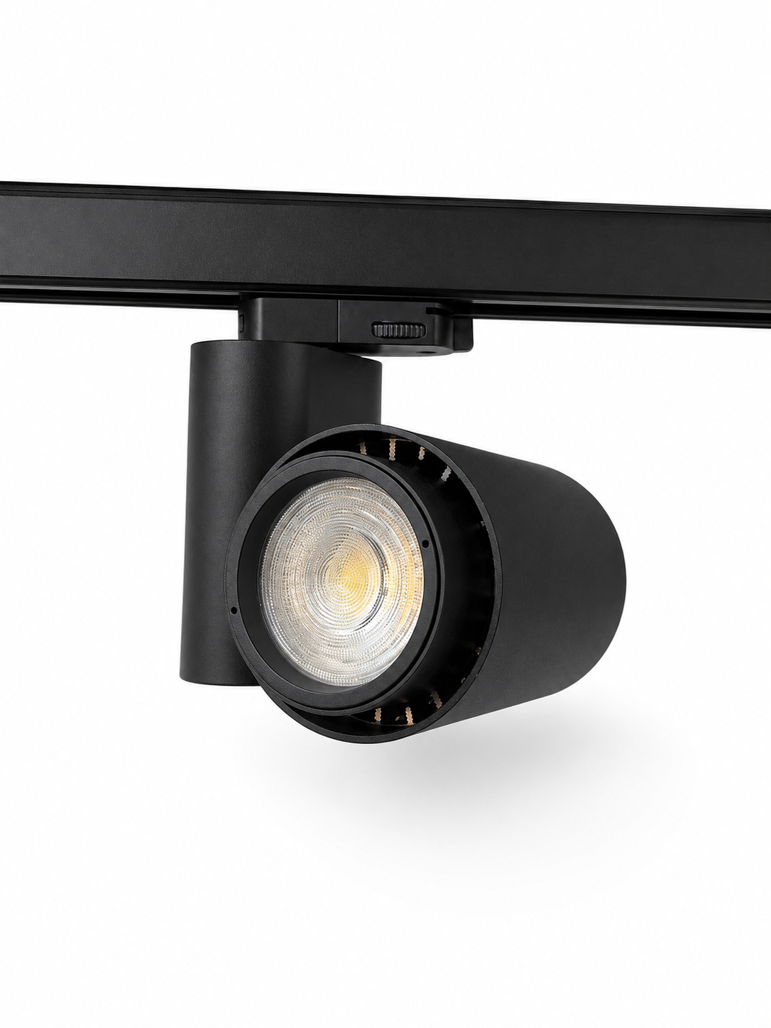 LED Schienenstrahler 30W Schwarz – einstellbare Lichtfarbe 3000K–6000K, CRI >90 und 11-stufige Einstellung(TBL88TL03 Schwarz)