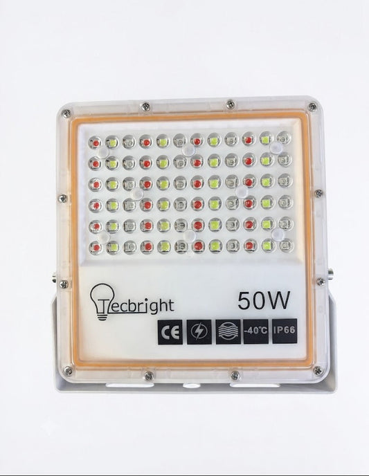 Tecbright LED-Fluter | 50W RGB | IP66 | 4500 lm