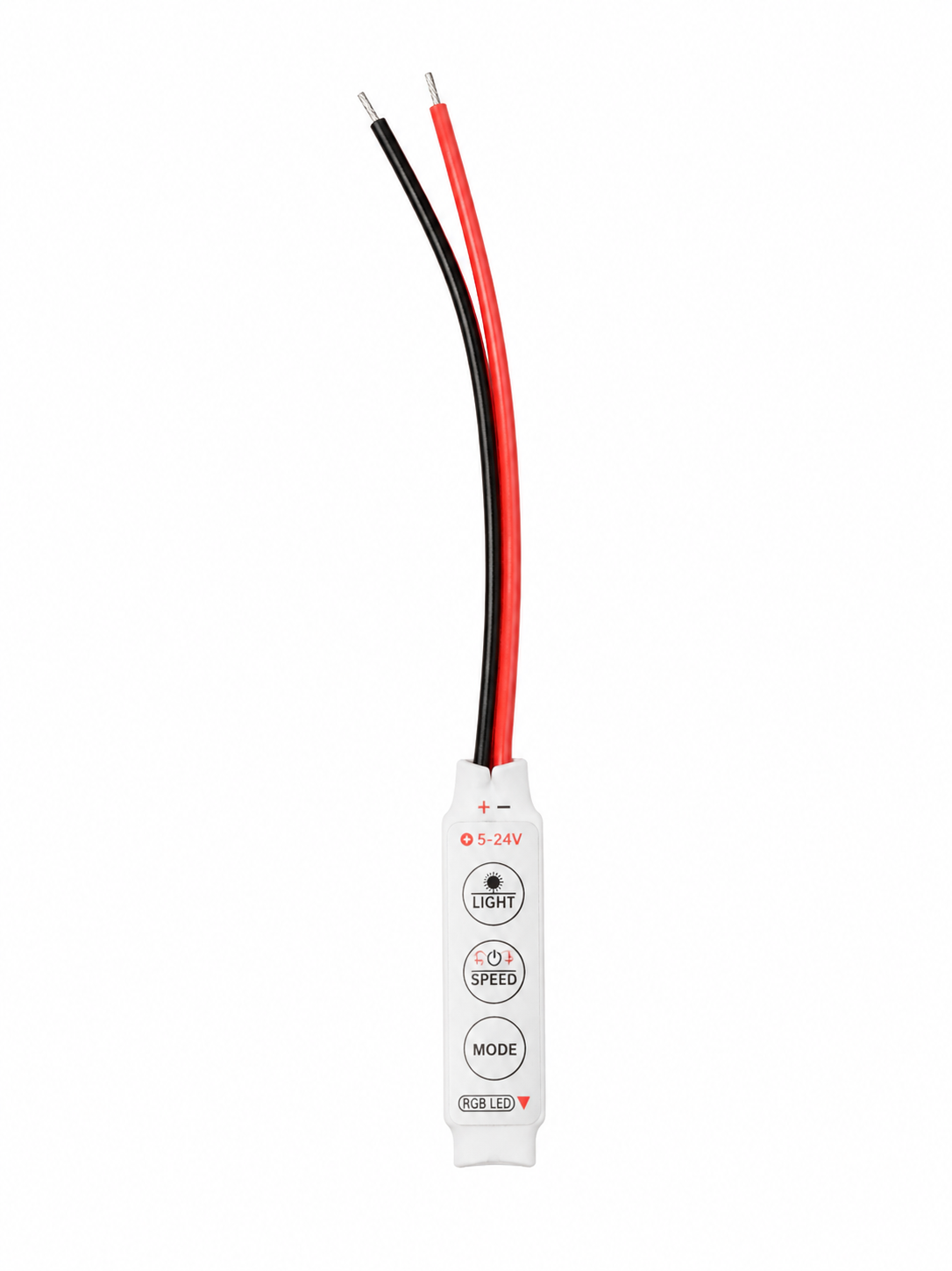 Mini RGB LED Controller – 5–24 V – 4-poliger Ausgang