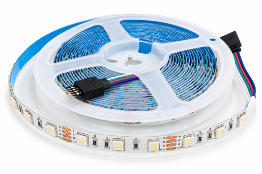 Tecbright LED-Streifen 5050 – 60 LED/m – RGB – 12V – 15W – 5 m