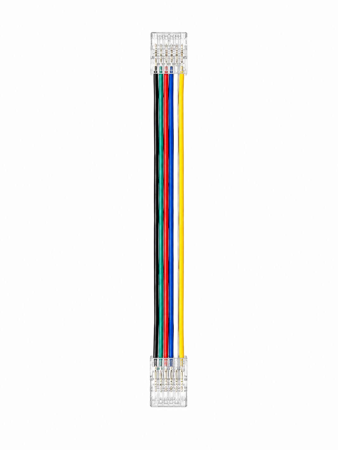 6-poliger RGB+CCT LED Strip Verbinder – 160 mm
