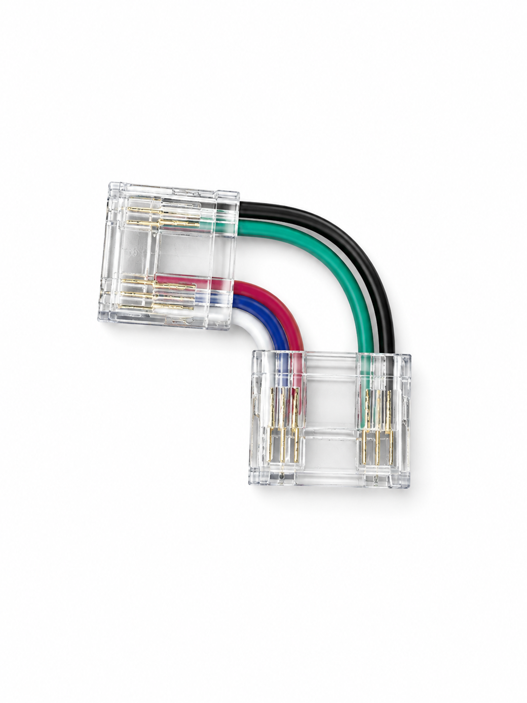 5-poliger COB LED Strip Verbinder mit Kabel – Strip zu Strip