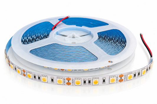 Tecbright LED-Streifen 5050 Warmweiß – 60 LED/m – 12V – 10 m