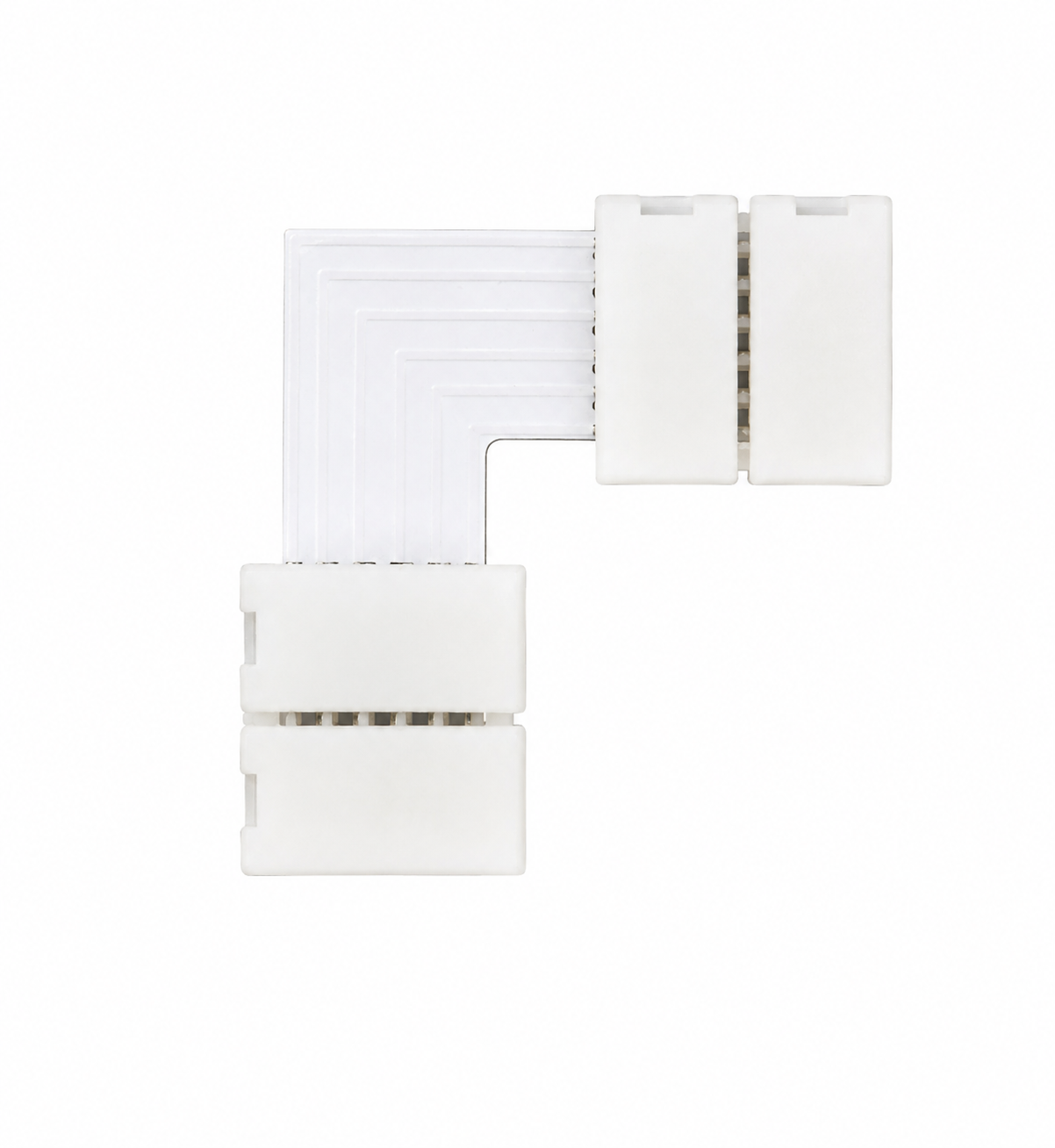 6-poliger LED Eckverbinder 90° – 12 mm