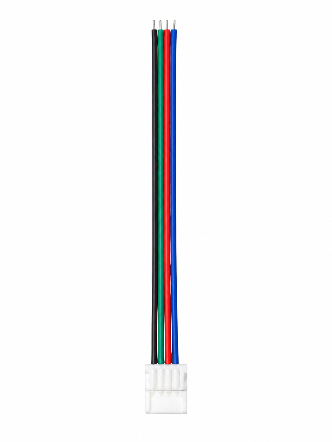 4-poliges RGB-Anschlusskabel – Stecker mit offenen Kabelenden