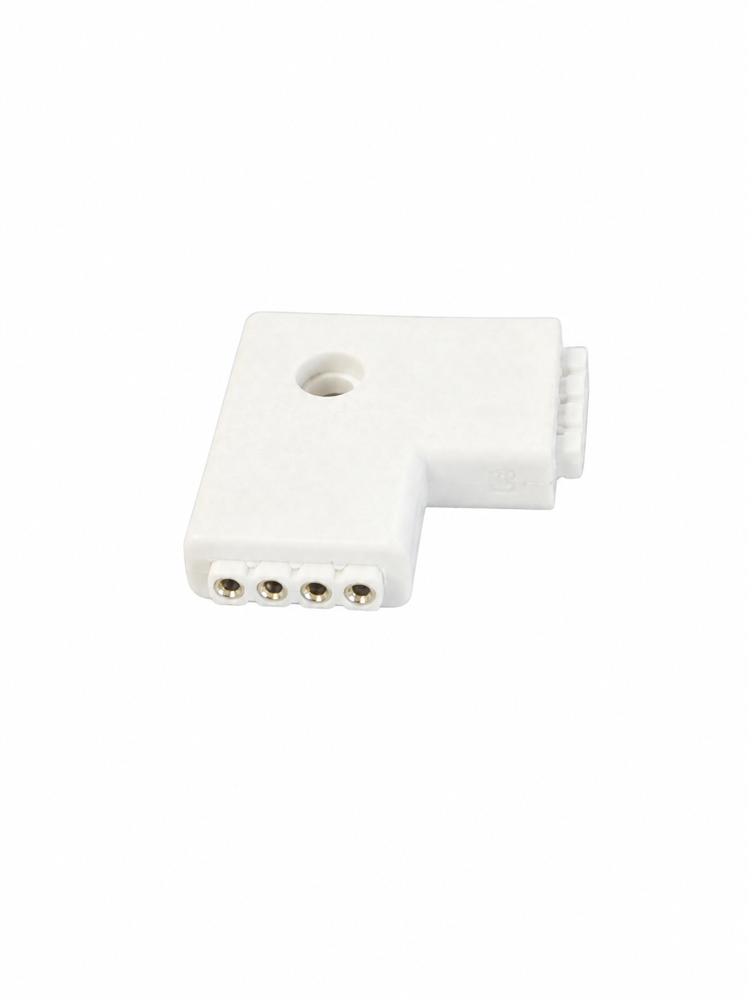 4-poliger RGB LED Eckverbinder 90° – Buchse zu Buchse
