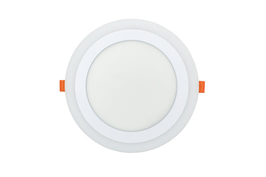 Tecbright LED-Einbaustrahler – RGB AmbiGlow XL | 12+4W Kaltweiss + RGB