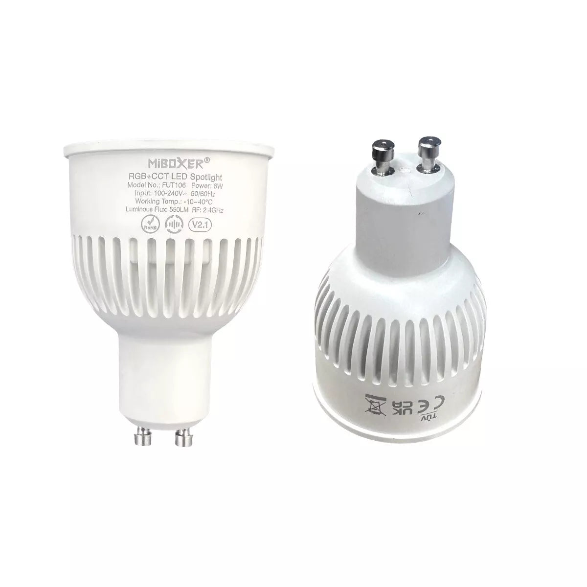 Mi-Light Smart Light GU10 6W RGB+CCT – Intelligente LED-Beleuchtung mit WiFi-Steuerung