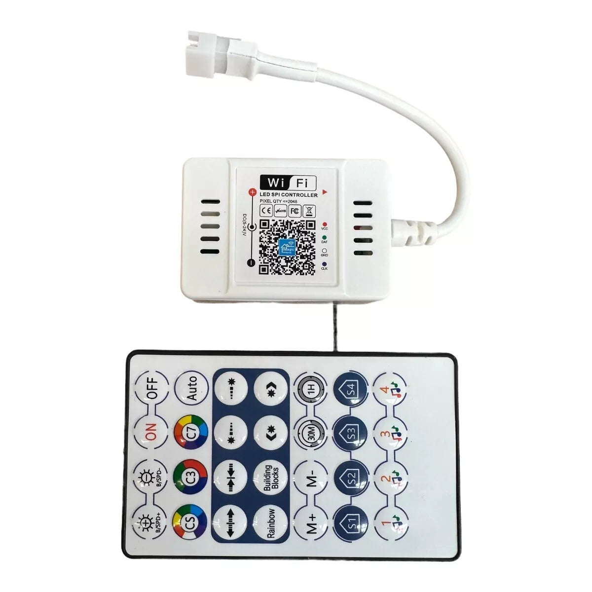 WIFI Musik Controller Bluetooth WS2812B WS2811 Addressable RGB IC Stripe Pixel