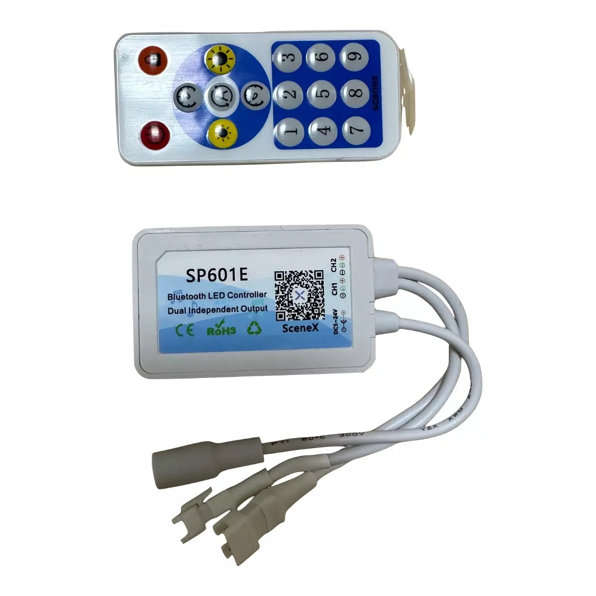 SP601E Musik Controller für WS2812B/WS2811 – Intelligente Steuerung von RGB LED Streifen mit iOS/Android App