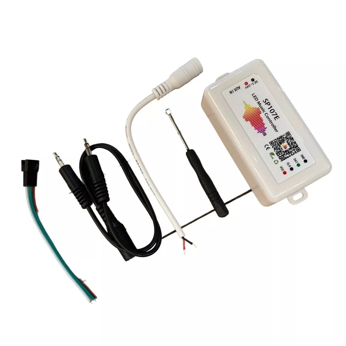 Bluetooth Musik Controller LED SP107E – Dynamische Steuerung für SK6812, WS2812B und WS2811 LED Strips